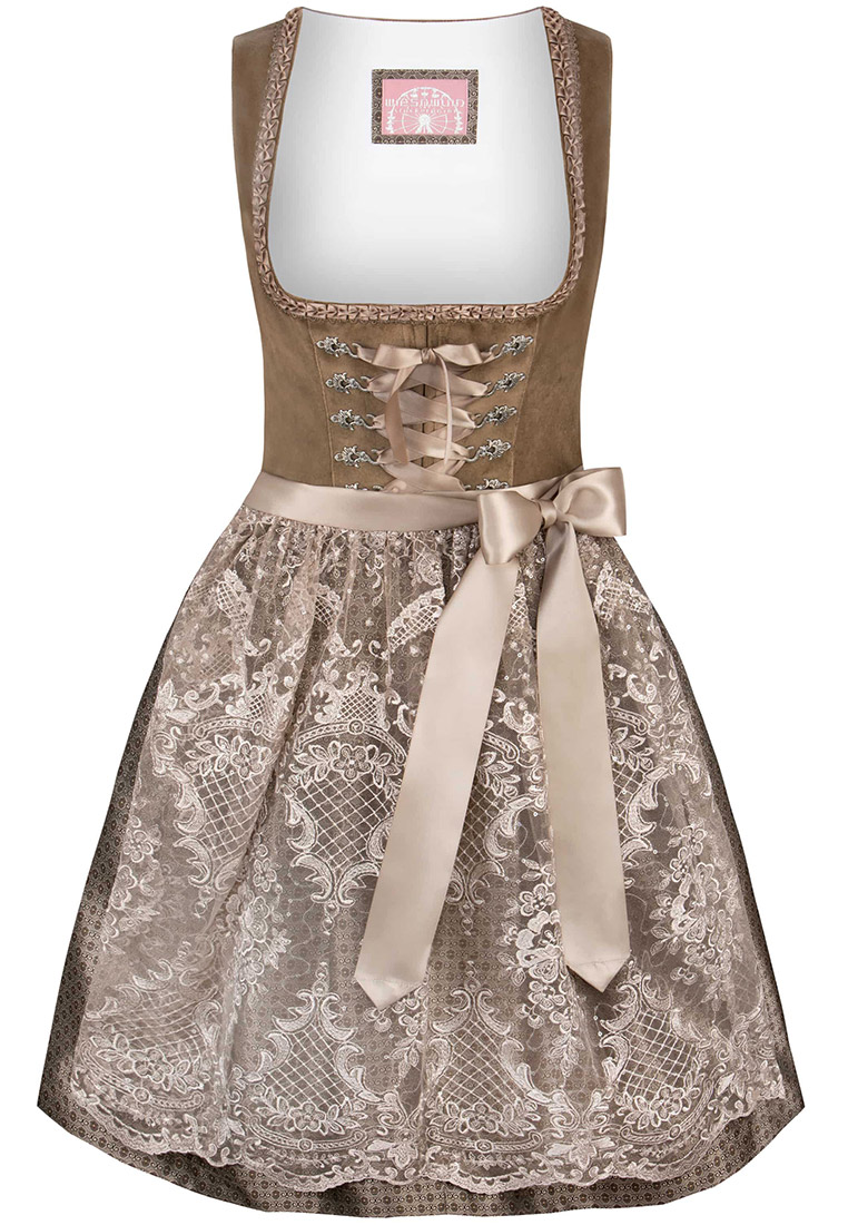 Dirndl Loredana taupe