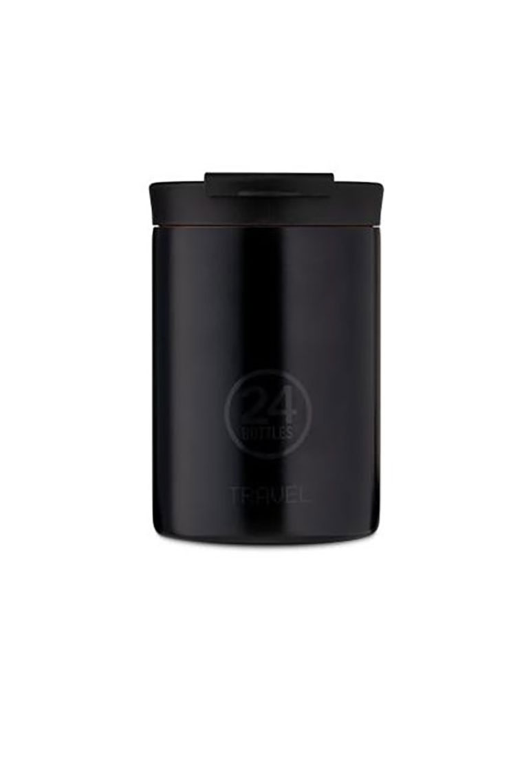 24Bottles Thermobecher Travel Tumbler 350 ml, Tuxedo Black