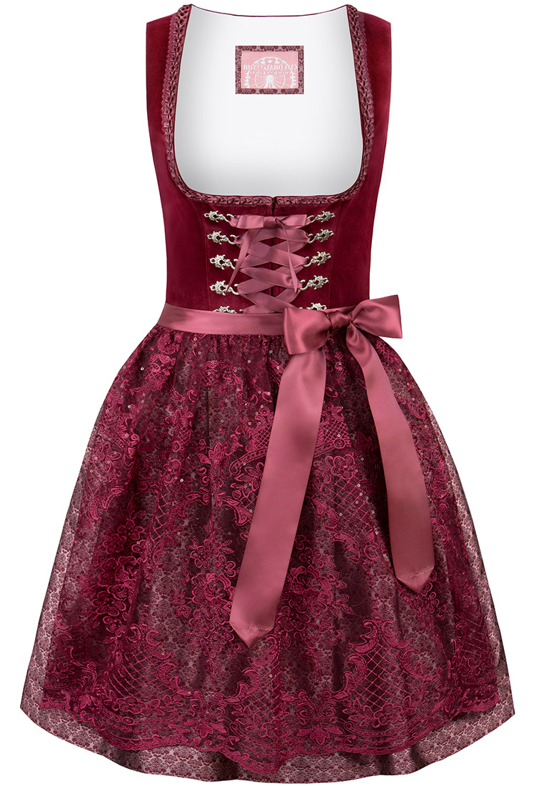 Dirndl Loredana rot