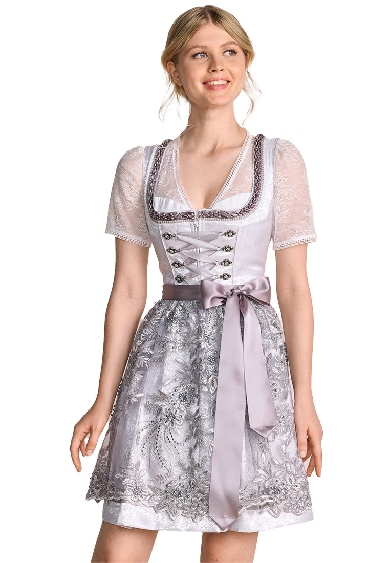 Dirndl Marcie hellgrau