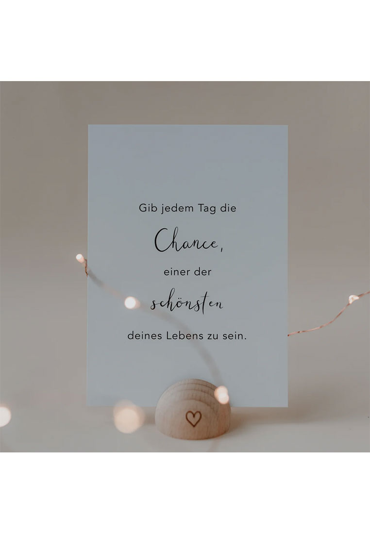 Spruchkarte Jeder Tag